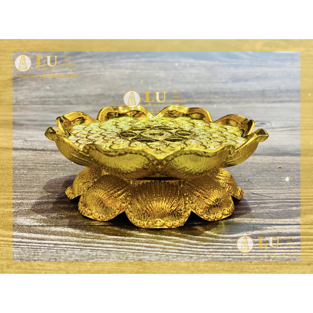Đế oản vàng cỡ 12cm | LU