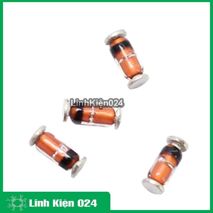 Diode 1N4148 450mA 100V SMD ( Gói 10 Con )