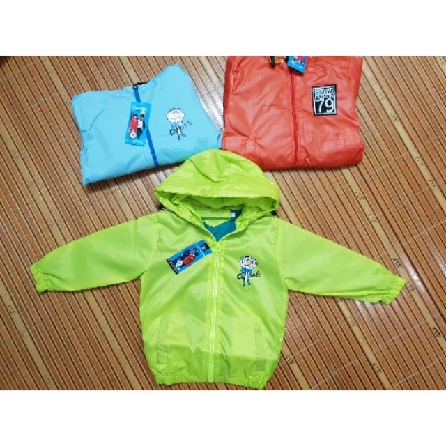 Áo khoác gió 2 lớp cho bé