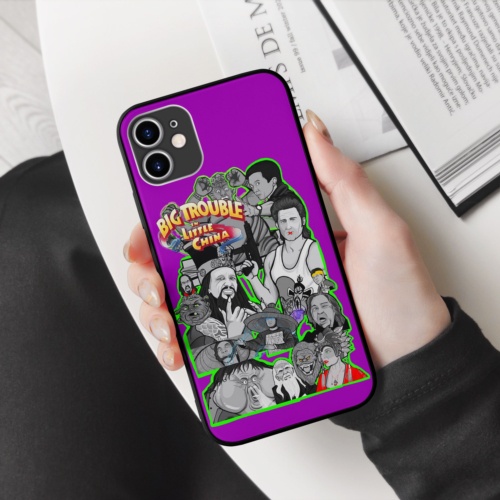 Ốp lưng iphone SAMSUNG hình big truble in little china collage art minimalism  cho các dòng iPhone PAP20210787