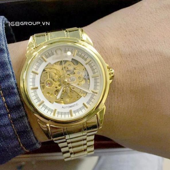 Đồng hồ cơ namOM62 chạy full kim