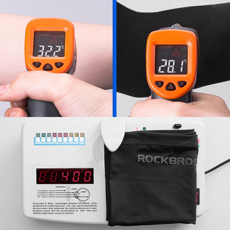 Rockbros Khẩu Trang Che Nửa Mặt Bằng Lụa Lạnh Thấm Hút Mồ Hôi Thoáng Khí Tiện Dụng Cho Mùa Hè