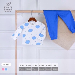 Bộ La Pomme Đám mây thu đông sz 9/12 (9-11kg)