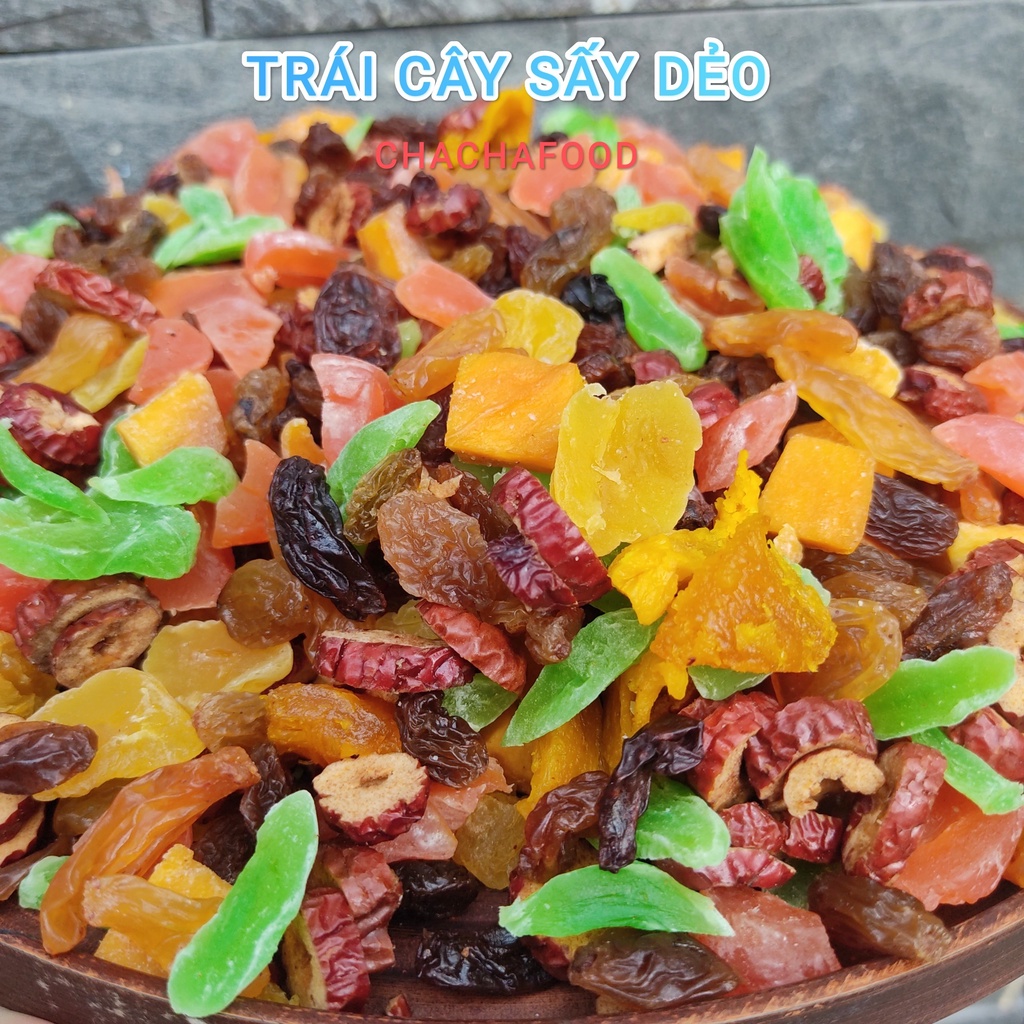 LON PET - Trái Cây Sấy Dẻo Viên Mix 10 Vị