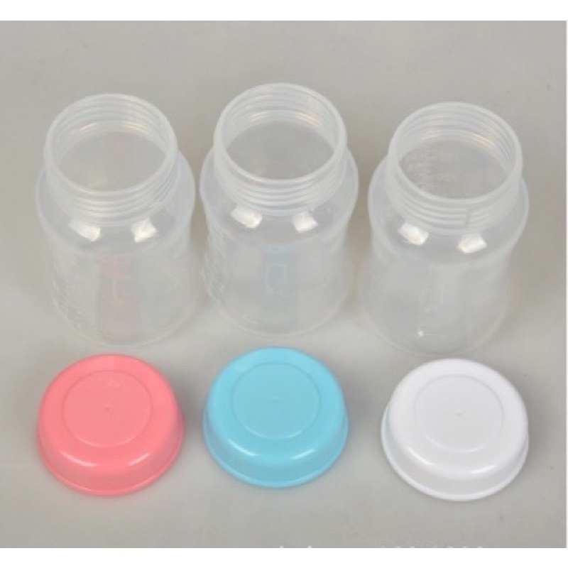 Bình trữ sữa cổ rộng 180ml có nắp