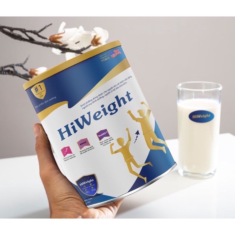 Sữa HIWEIGHT [CHÍNH HÃNG] Sữa tăng cân HiWeight giúp tăng cân cho người gầy