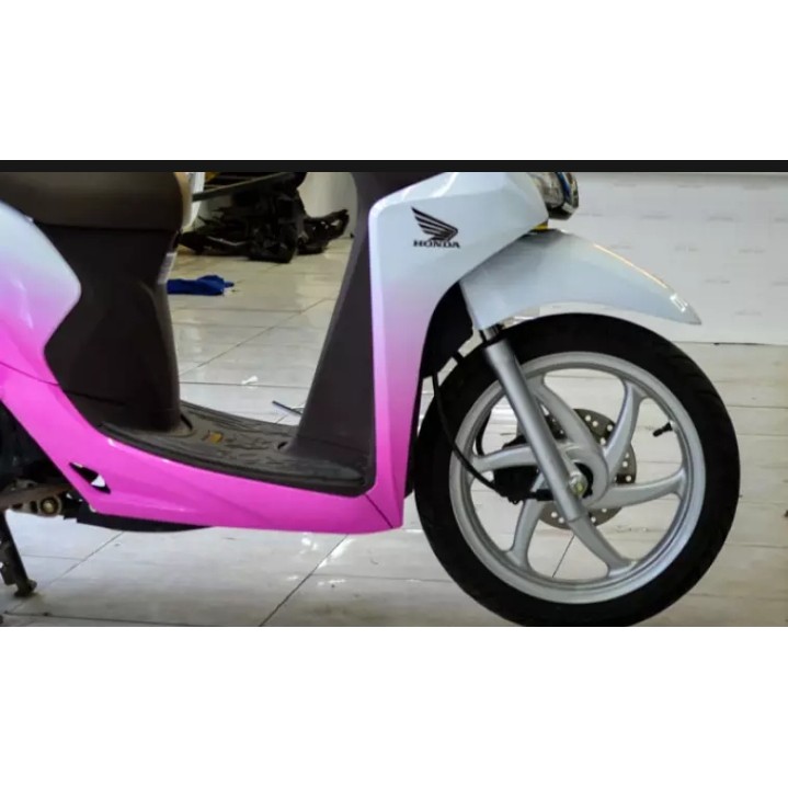 TEM TRÙM VISION trắng hồng chuyển màu nhẹ nhàng