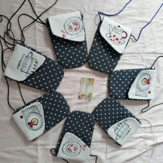 Túi đựng passport, điện thoại handmade