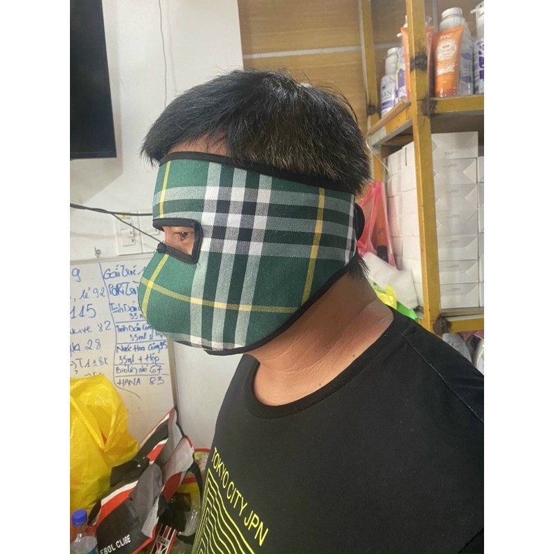 Khẩu Trang Ninja Vải Tôn Cao Cấp 3 lớp 2 mặt - Thoáng khí che chắn tốt | BigBuy360 - bigbuy360.vn
