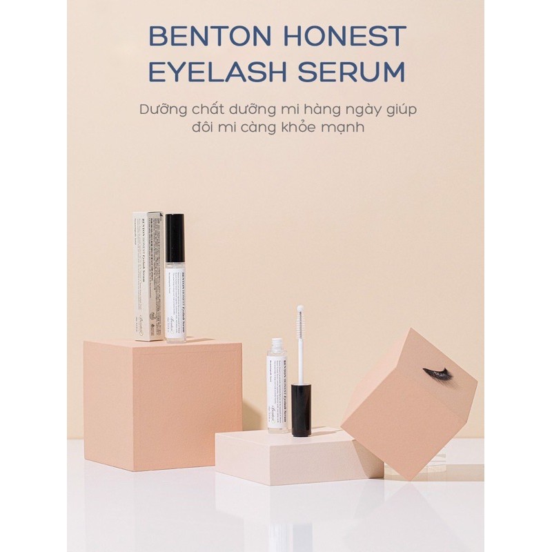 Dưỡng mi chuyên sâu BENTON Honest Eyelash Serum 10ml