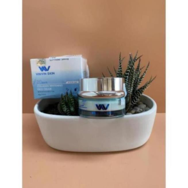 KEM FACE DƯỠNG TRẮNG PHỤC HỒI HƯ TỔN - COLLAGEN WHITENING FACE CREAM | BigBuy360 - bigbuy360.vn