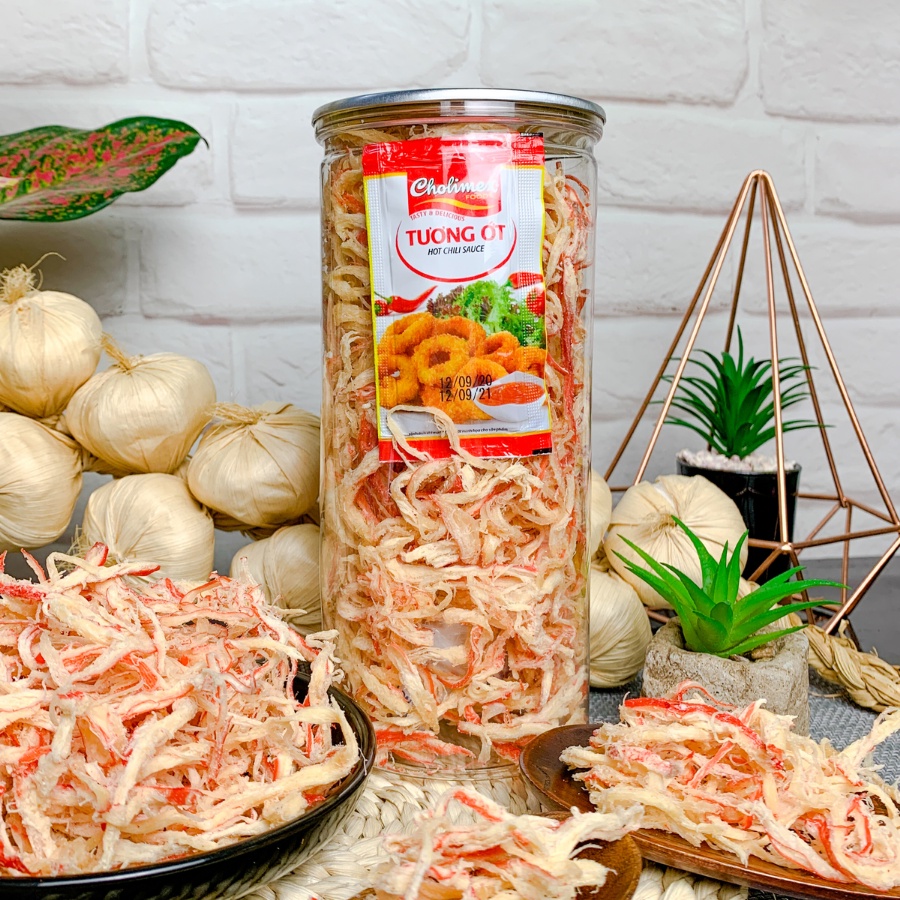 Mực Hấp Dừa Xé Sợi Mana Food 300G