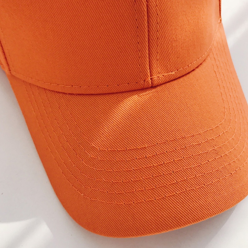 Mũ Lưỡi Trai Cotton Màu Trơn Phong Cách Hip Hop Cho Nam Nữ