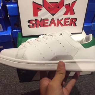 Giày Sneaker Stansmith gót xanh lá. 