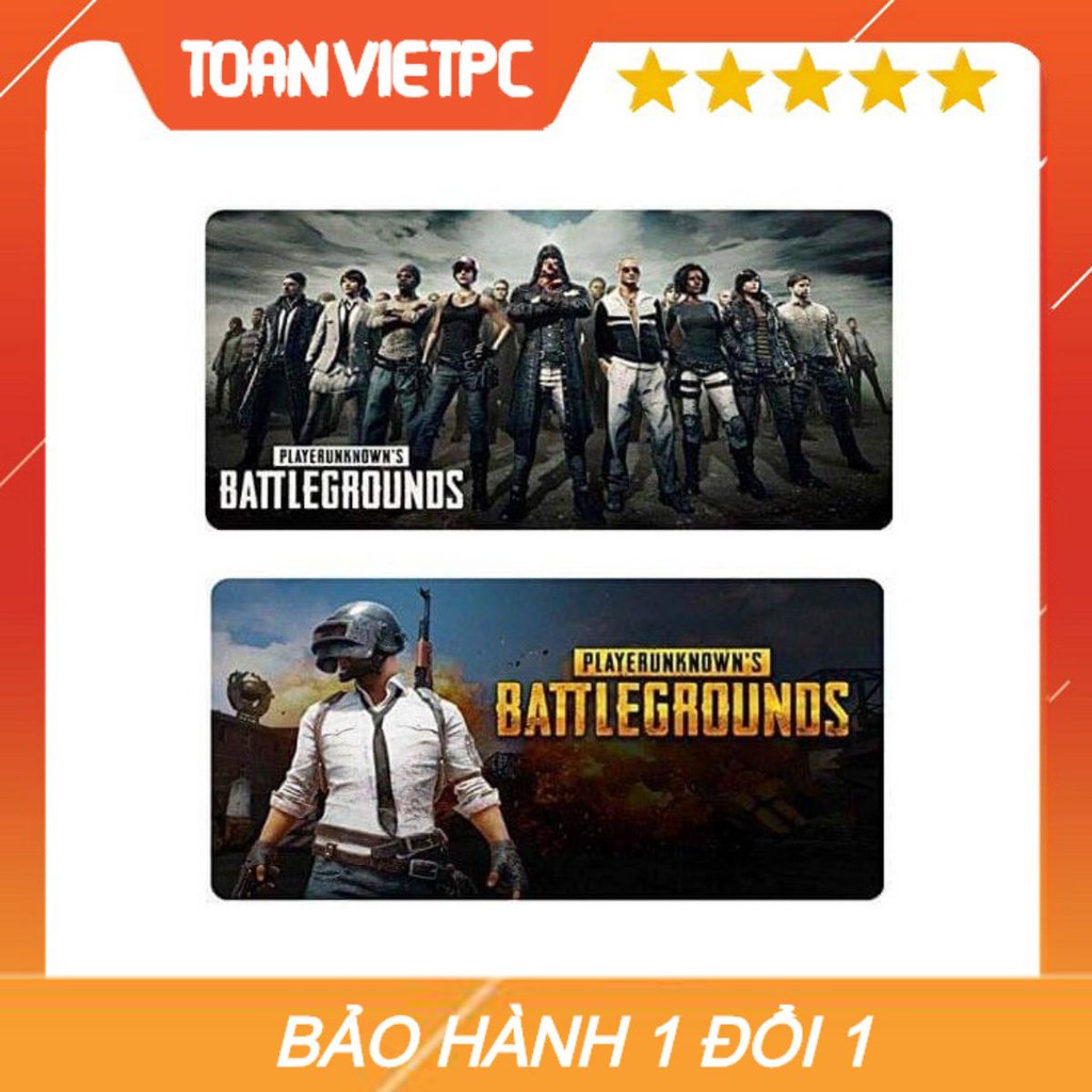 Bàn di chuột game PUBG 30*70*3ly