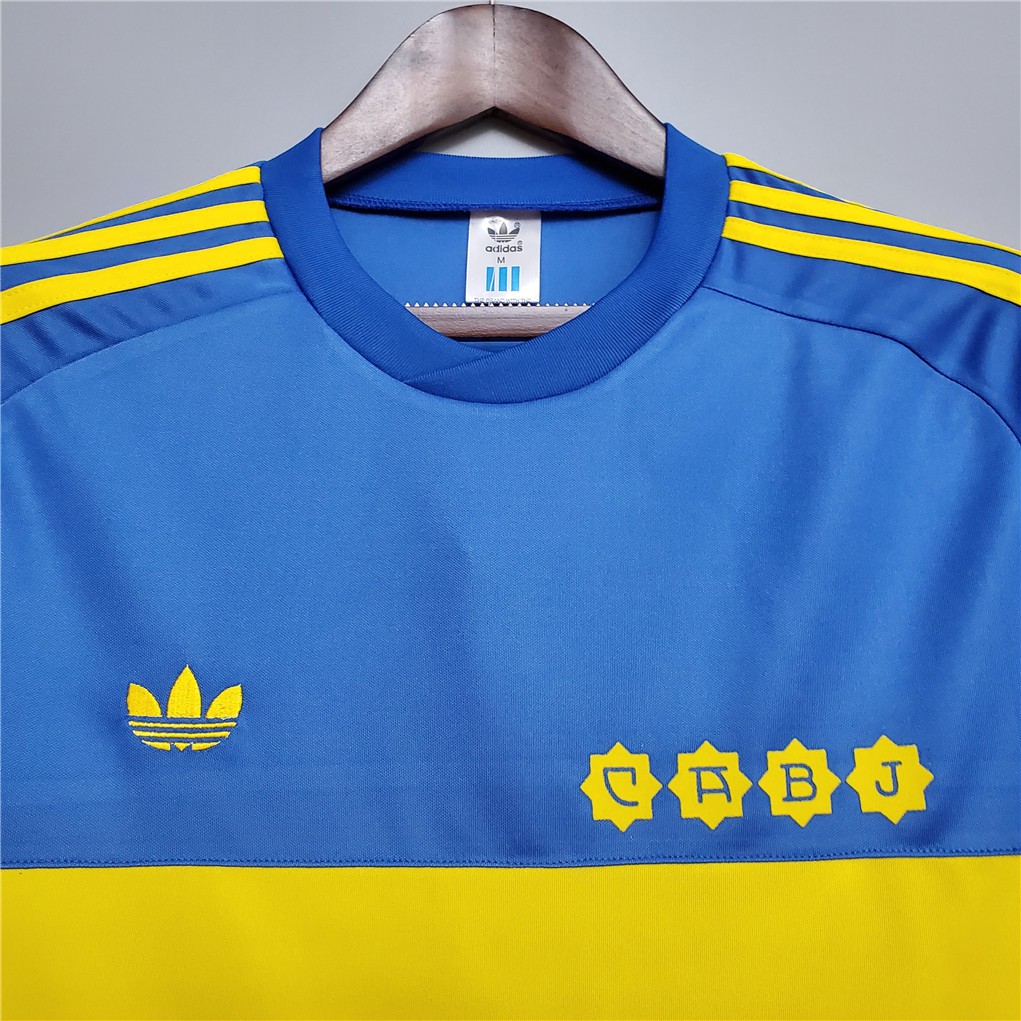 Áo Bóng Đá Đội Nhà Boca Junior 1981 Phong Cách Retro