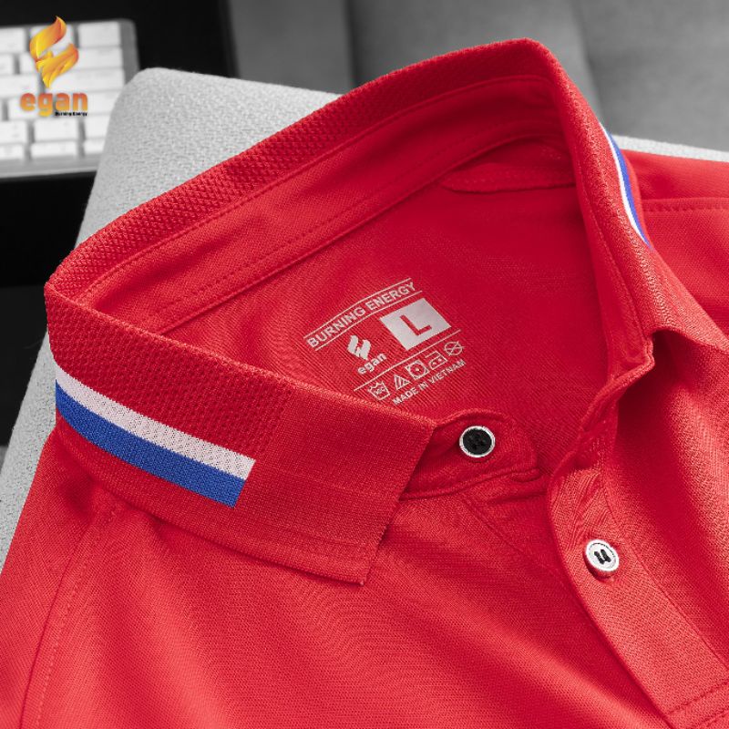 ÁO POLO EGAN UV 4 MÀU ĐỎ SIÊU PHẨM CHỐNG NẮNG NGÀY HÈ