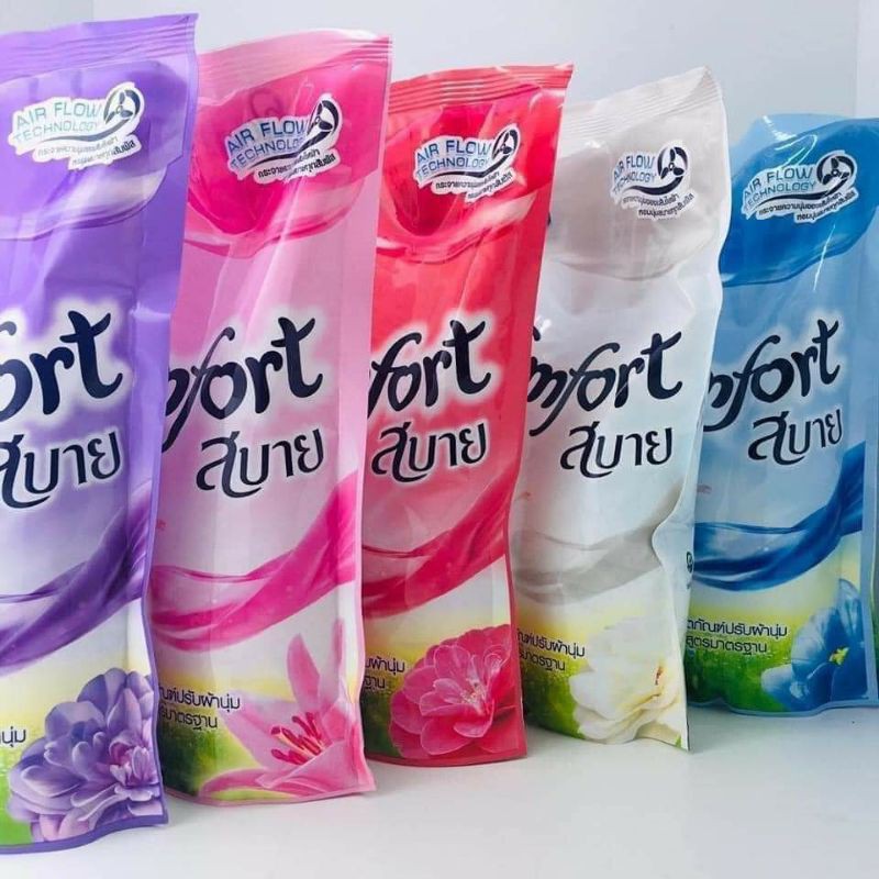 combo 3 túi nước xả vải lưu hương COMFORT thái lan 580ML