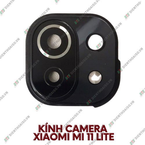 Kính camera  khung viền xiaomi mi 11 lite đủ màu