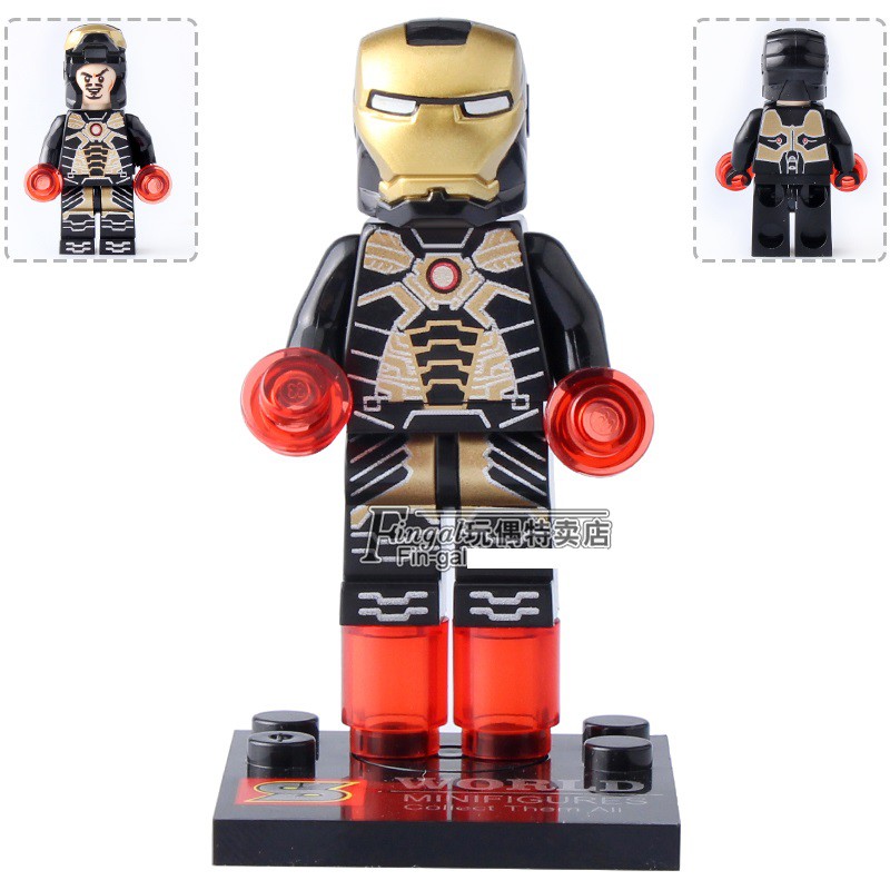 Lego Iron Man Minifigures lẻ 8 nhân vật SY 2018