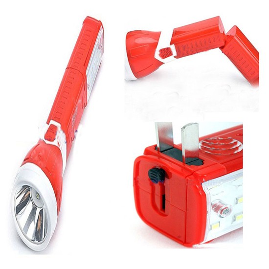 Đèn Pin G8 - 520 (có thể dùng làm đèn bàn tích điện dùng khi mất điện)