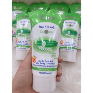 Sữa rửa mặt E100 dưa leo 100g