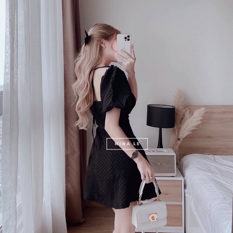ĐẦM XỐP CHÉO NGẮN BIGSIZE