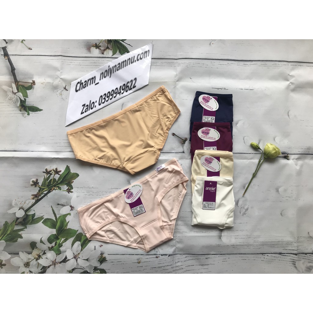 Quần lót nữ annie QE4534 thun lạnh mịn mát, hạn chế vết hằn