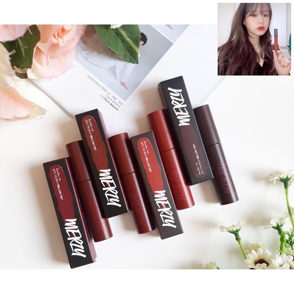 Son Kem Lì Merzy Bite The Beat Mellow Tint M3 Spice Brick | Thế Giới Skin Care