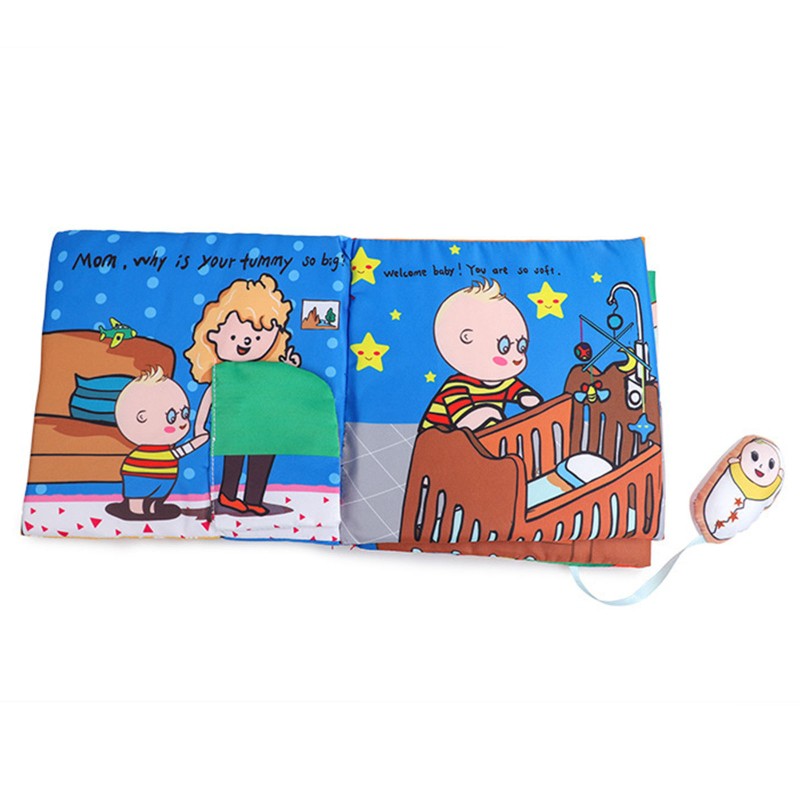 Sách vải 3D có thể giặt được cho bé