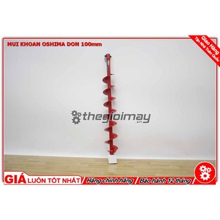 Mũi khoan đất 100mm đơn