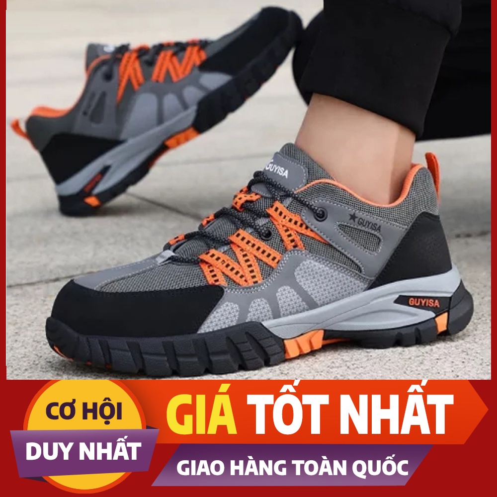 Giày Bảo Hộ Lao Động Guyisa Kiểu Dáng Thể Thao Thoáng Khí, Chống Trơn Trượt, Chống Đinh, Chống Dập Ngón, Chống Tĩnh Điện | BigBuy360 - bigbuy360.vn
