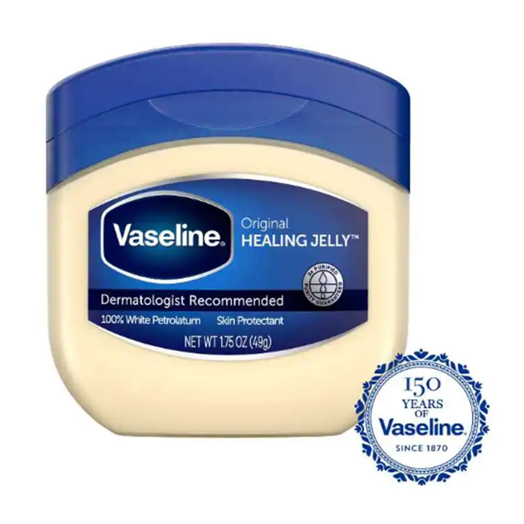 Sáp Dưỡng Ẩm Vaseline 49g Original 100% White Petrolatum