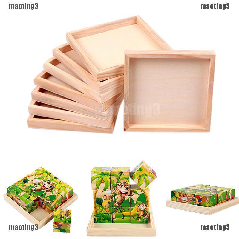 Đồ chơi khay gỗ xếp hình 6 mặt