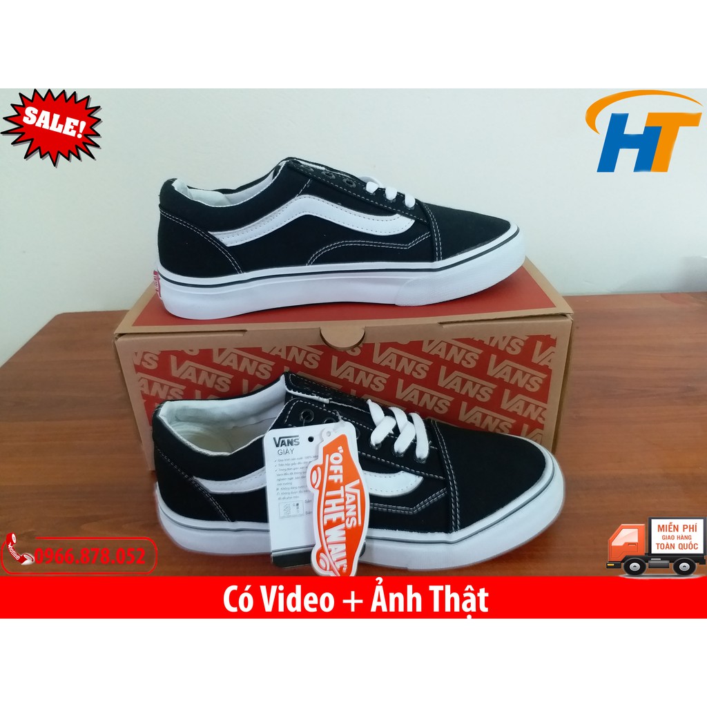 ⚡Giày thể thao van.s old skool đen trắng Nam Nữ | BigBuy360 - bigbuy360.vn