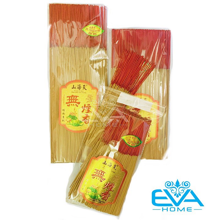 Combo 3 Bó Nhang Cao Cấp Không Khói Không Mùi Ít Tàn Malay 20 Cm