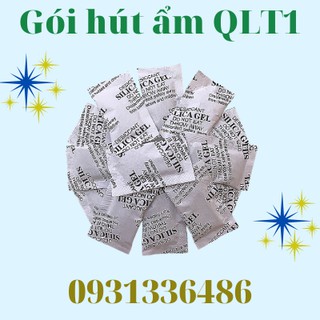 Gói hút ẩm Silica Gel gói nhỏ 3g đóng túi lớn 1kg. Gói chống ẩm mốc - khư mùi.