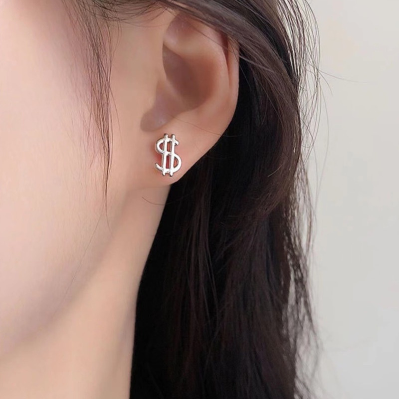 Khuyên Tai Hình Tờ Tiền Đô La Thời Trang Dành Cho Nữ