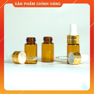 Lọ Chiết Đầu Bóp dung tích 3ml dùng để chiết tinh dầu, serum, nước hoa