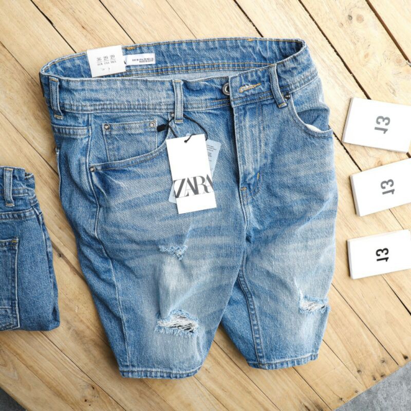 quần short jean zara 3 màu