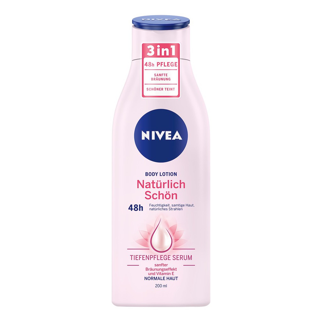 Sữa dưỡng thể Nivea, 200-400ml, hàng nội địa Đức