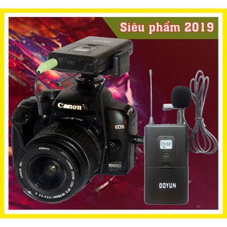 {HOT} Micro không dây COYUN 2019 dùng cho máy ảnh, máy quay và điện thoại