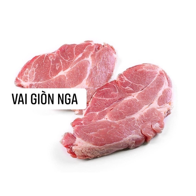 1kg nạc vai đầu giòn đóng hút chân không