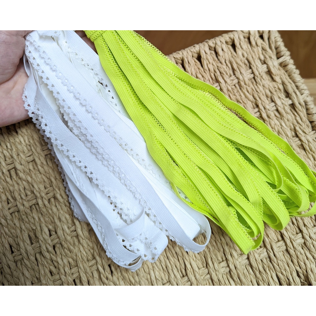 Chun chíp mềm, đanh đẹp, mịn mượt, co giãn tốt - may và trang trí quần áo