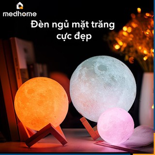 [MẪU MỚI] ĐÈN NGỦ MẶT TRĂNG 3D ĐÈN LED CẢM BIẾN NHIỀU KÍCH THƯỚC | ĐÈN NGỦ | ĐÈN TRANG TRÍ | SINH NHẬT