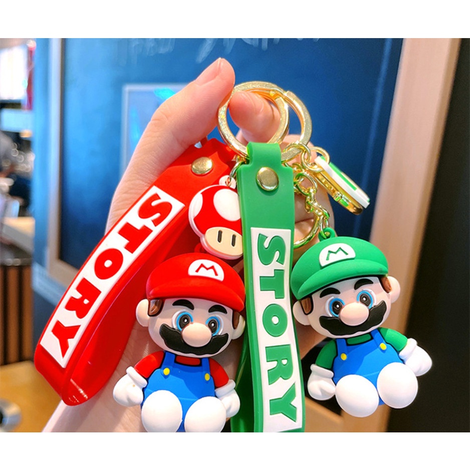 [GIÁ SIÊU SỐC] Móc Khóa Game Mario Chất Lượng Tốt