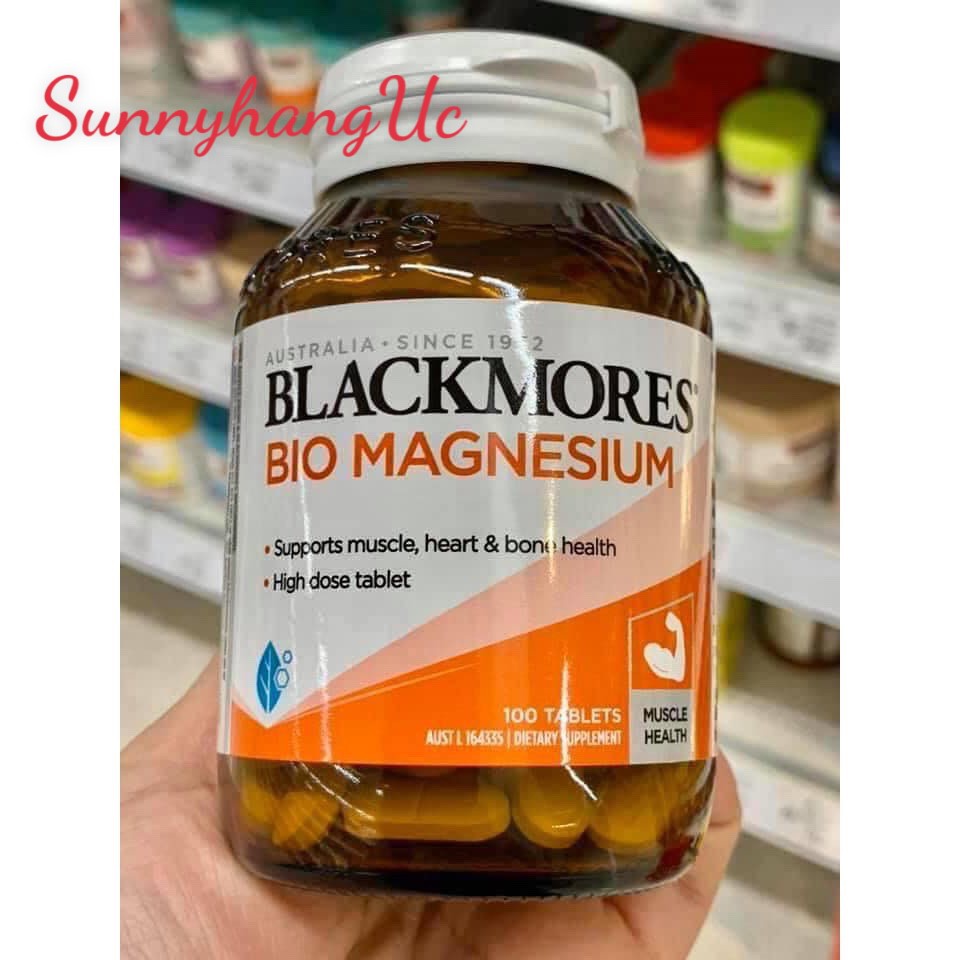 VIÊN UỐNG BỔ SUNG MAGIE BLACKMORES (BIO MAGNESIUM)