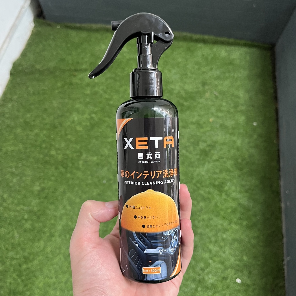 Dung dịch vệ sinh nội thất oto ghế da xe hơi XETA chiết xuất từ vỏ cam hương thơm dịu nhẹ