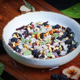 Trà mận - bạc hà