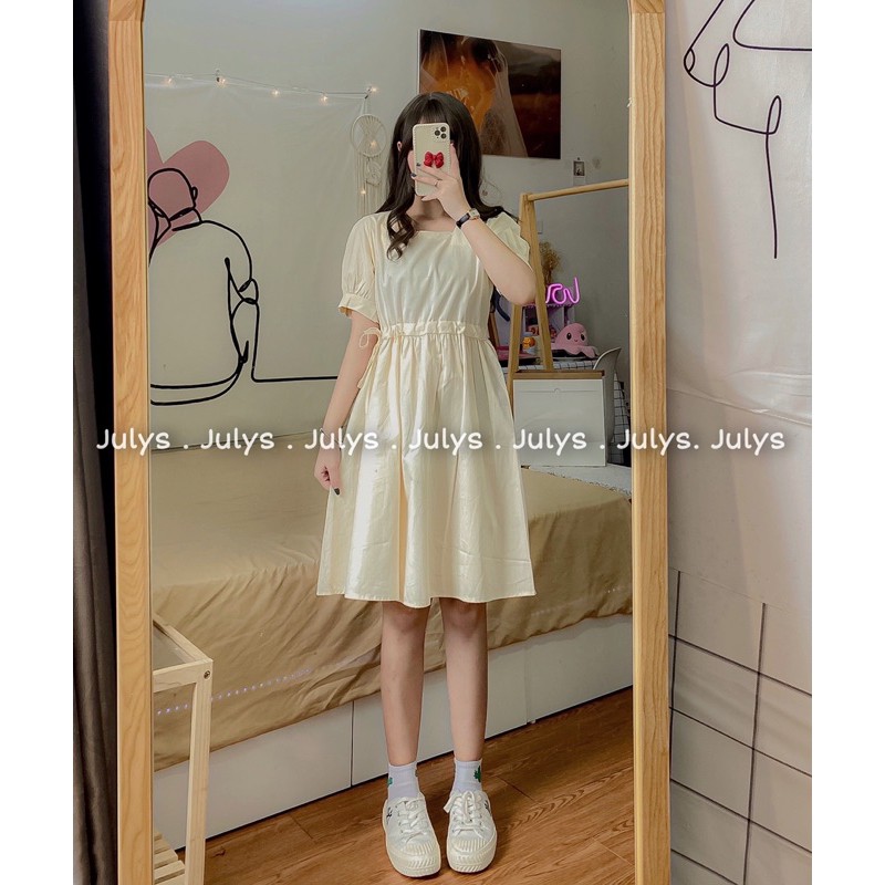 [Mã SKAMA06 giảm 8% tối đa 50K đơn 250K] VÁY thô tay bồng rút eo (ảnh thật shop chụp kèm VIDEO) | BigBuy360 - bigbuy360.vn